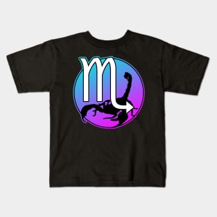 Scorpio Symbol Scorpion Minimal Kids T-Shirt